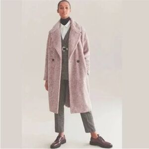 Avec Les Filles Pink Teddy Jacket